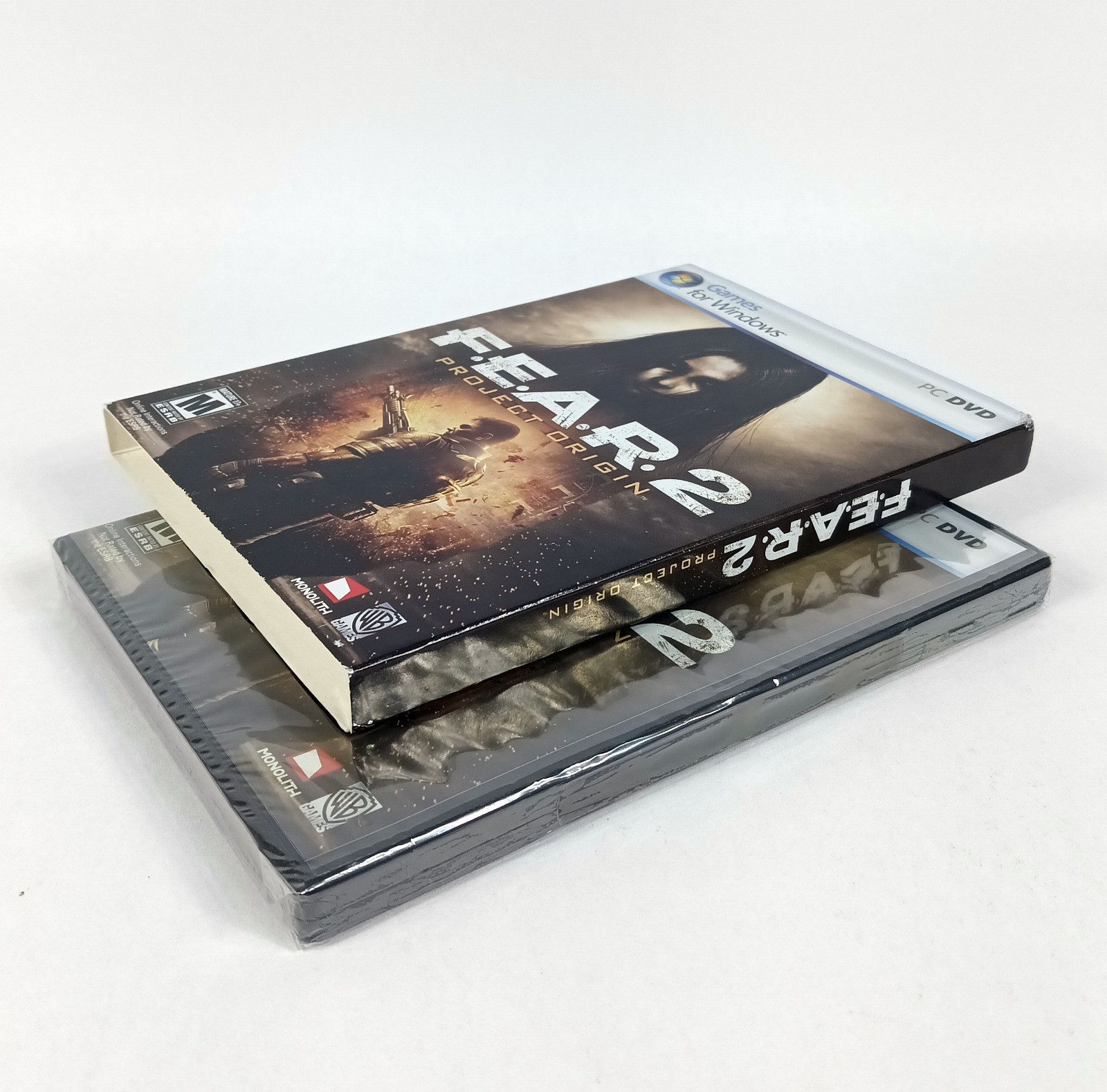 F.E.A.R. 2: Project Origin (PC, 2009) – Brand New & Factory Sealed w/ Slip Cover