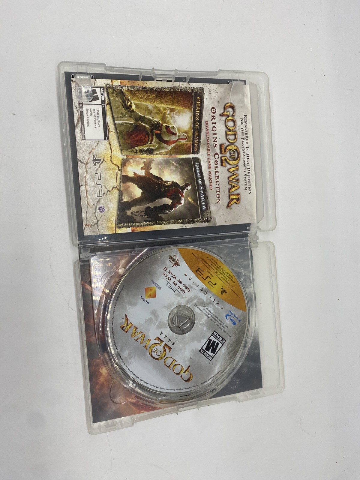 God Of War Saga 5 Full Games PlayStation 3 PS3 Tested Working Great Condition