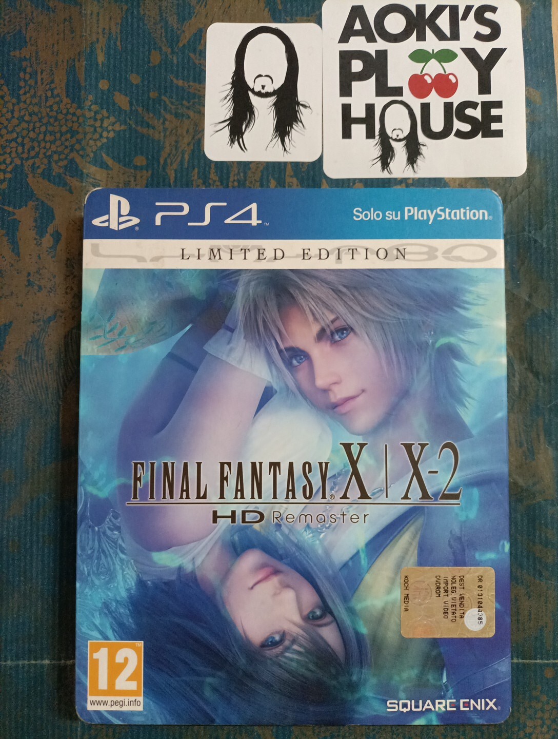 Final Fantasy X | X-2 HD Remaster Steelbook Vers. Italy PS4 USED MINT!!