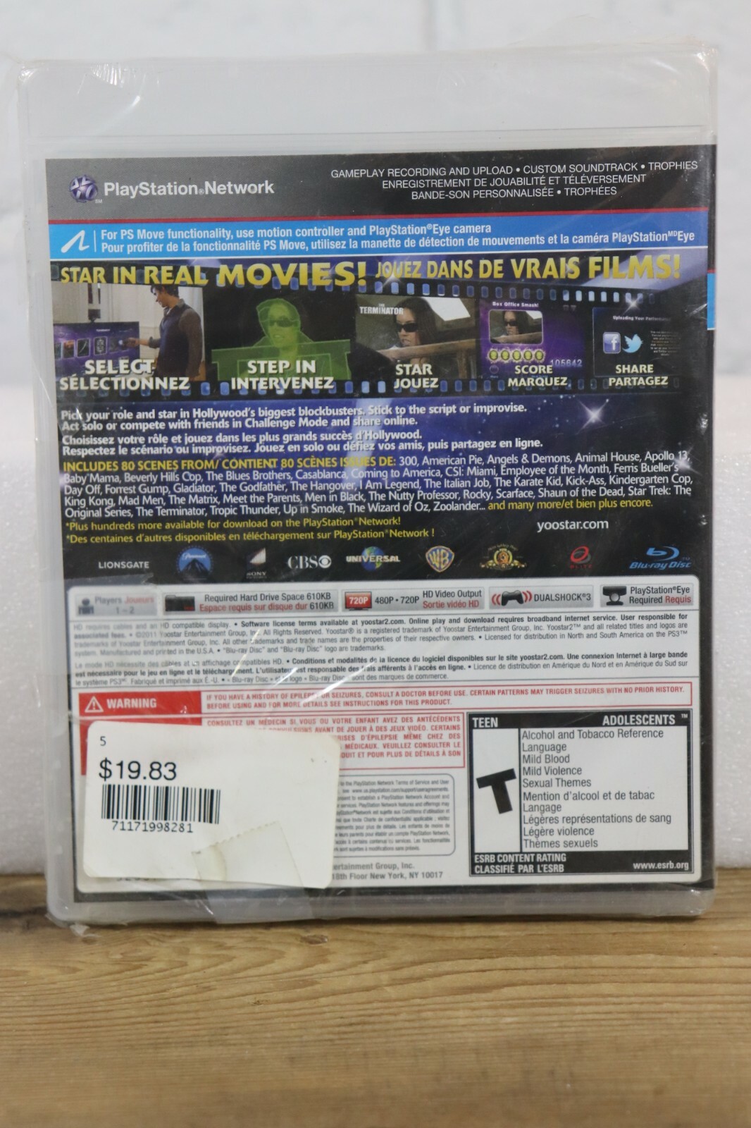 PS3 Yoostar 2 In The Movies (Playstation 3) Complete Brand New Sealed GB