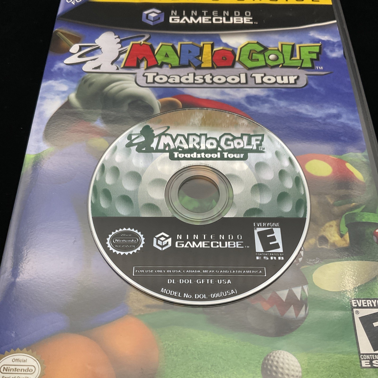 Mario Golf: Toadstool Tour PC (GameCube) Tested & Working Clean 1 YR Warranty