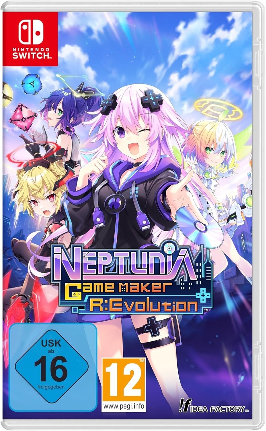 Neptunia Game Maker R:Evolution (Day One Edition) Juego Nintendo Switch PAL ES