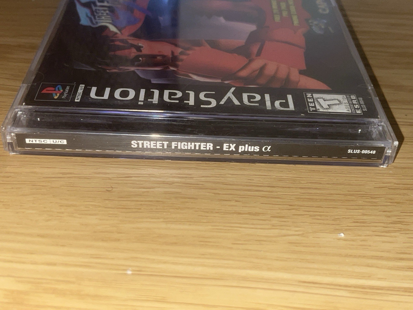 Street Fighter EX Plus Alpha (Sony PlayStation 1, 1997) (Phone Card Variant)