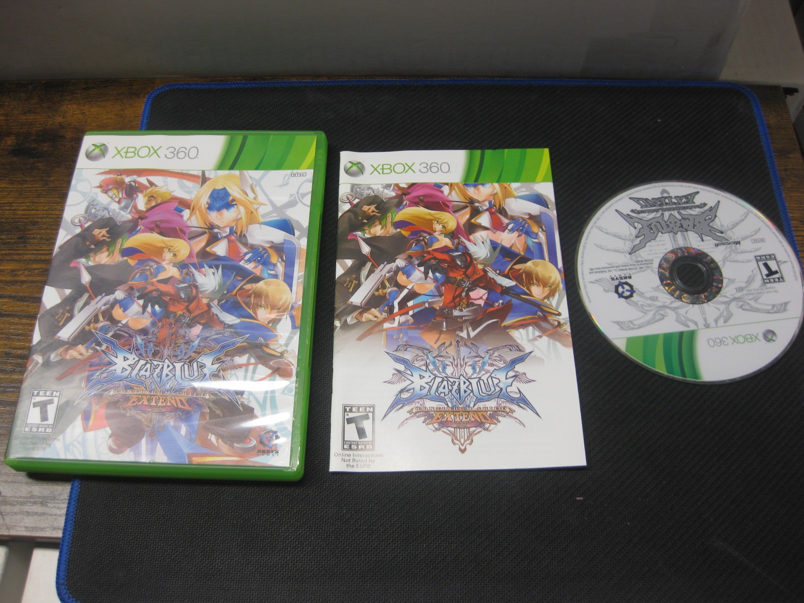 BlazBlue: Continuum Shift Extend (Xbox 360)Tested & Complete|Excellent|CIB