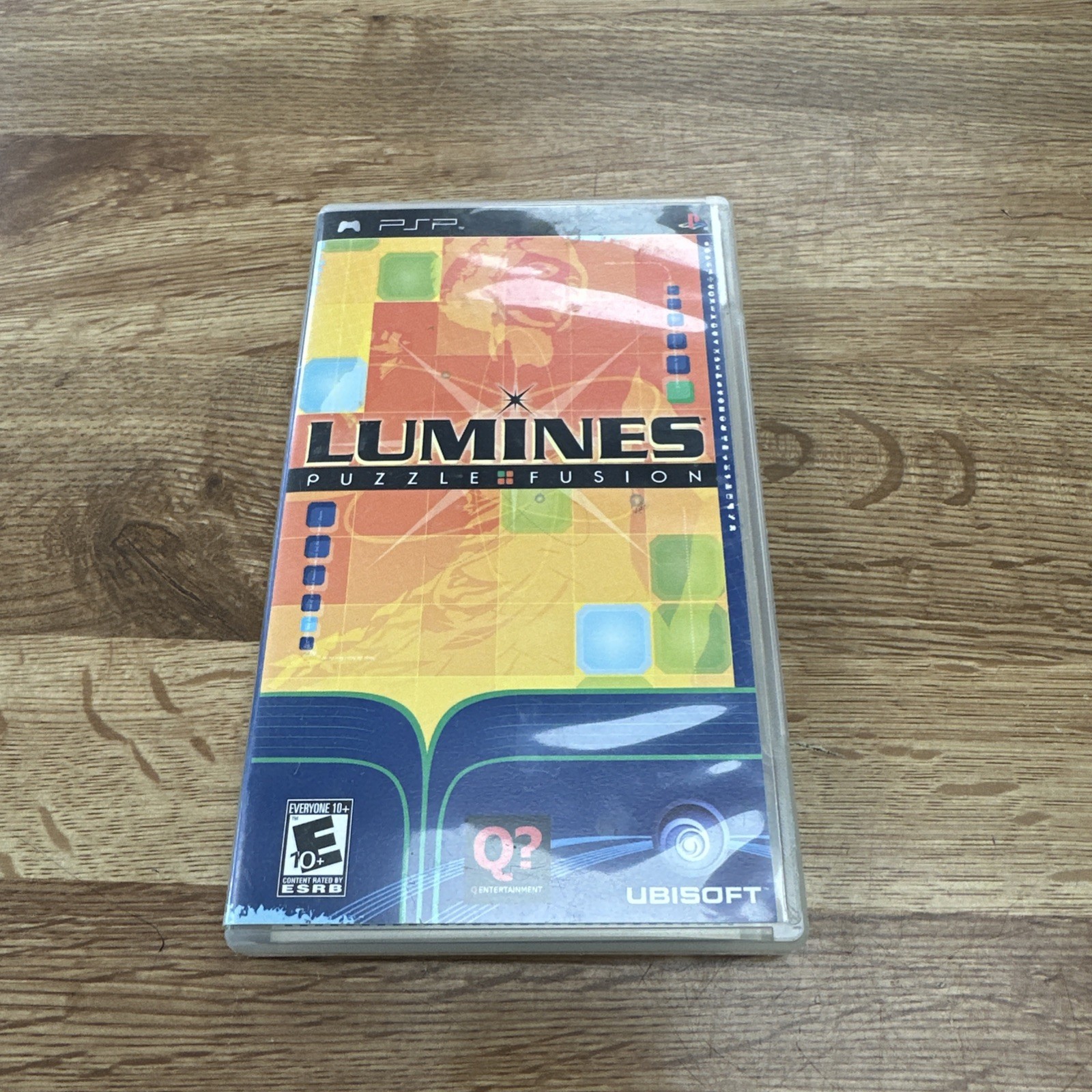 Lumines Puzzle Fusion (2005) PSP Complete CIB (Excellent Disc)