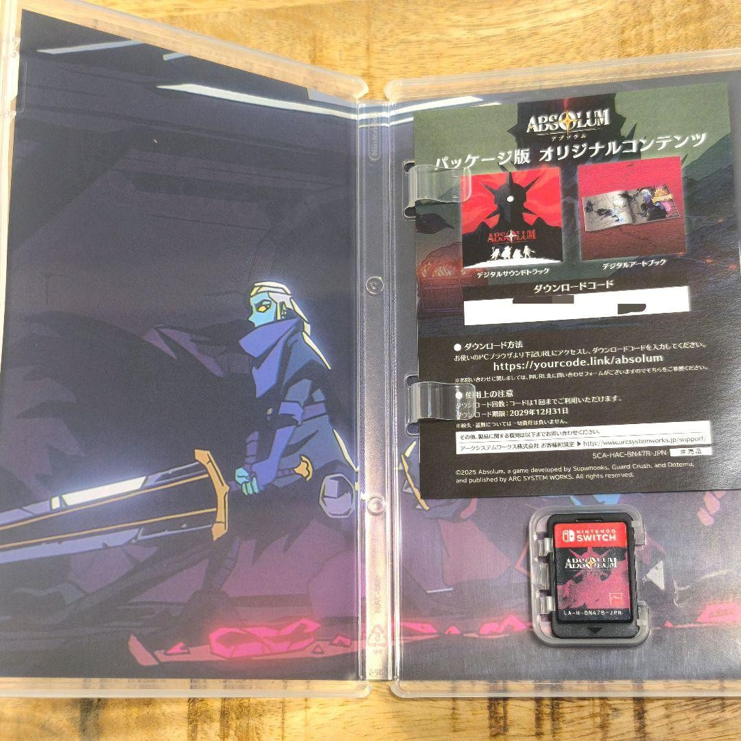 Absolum for Nintendo Switch Video Game from japan used