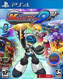Mighty No 9 (Sony PlayStation 4, 2016) PS4 Retro Hero DLC Artwork Poster Sealed