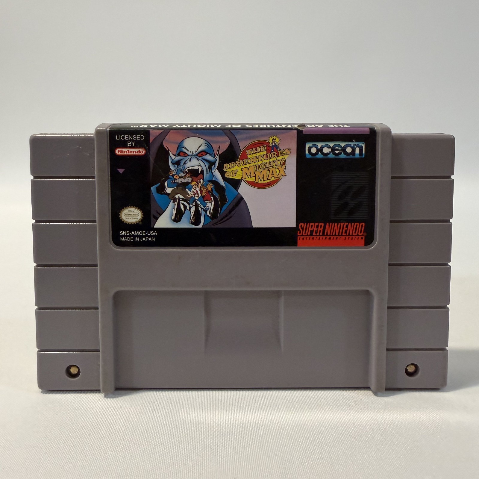 The Adventures of Mighty Max SNES Ocean Action Platformer Adventure Video Game