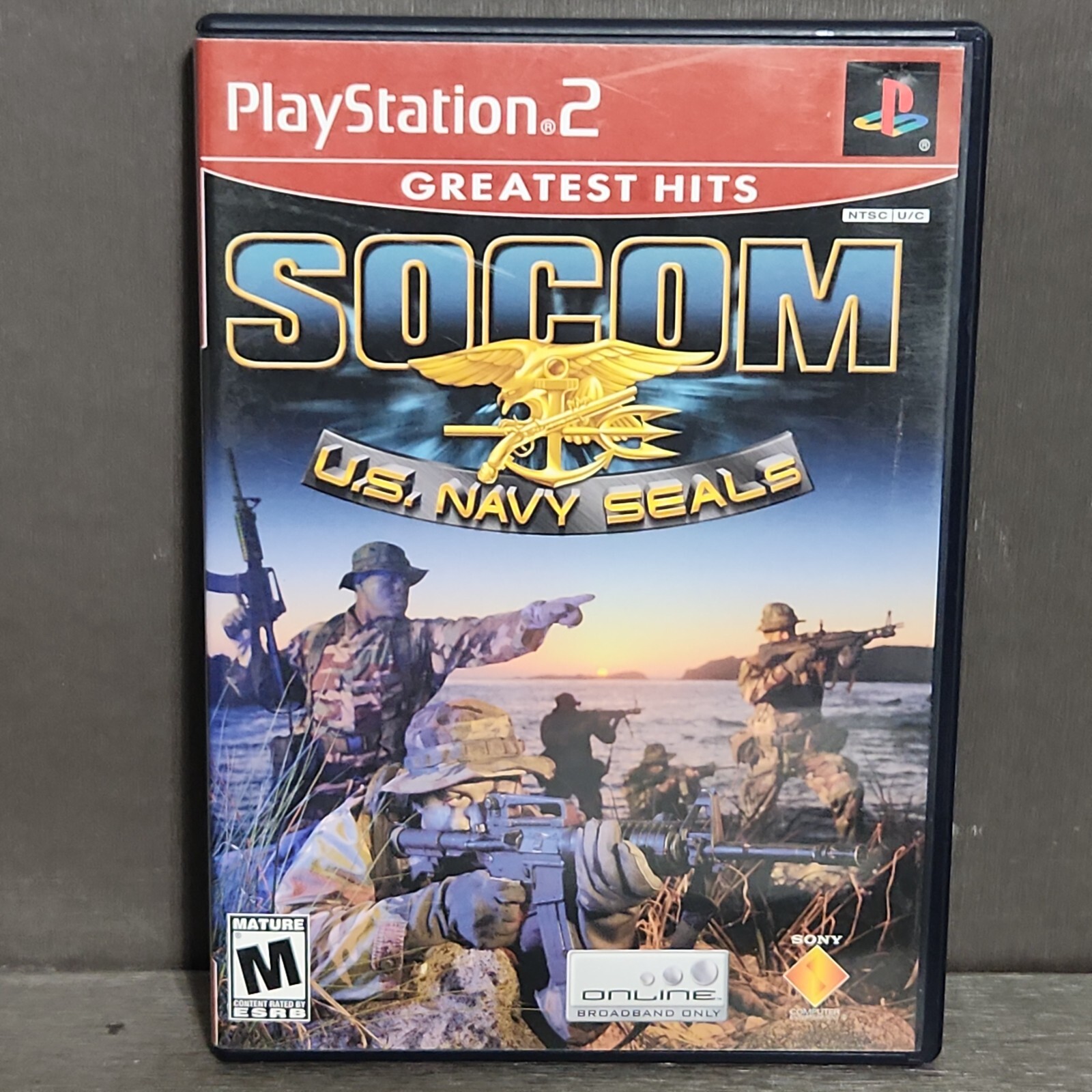SOCOM US Navy SEALs PlayStation 2 PS2 Greatest Hits
