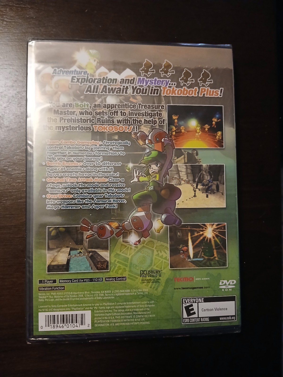 Tokobot Plus: Mysteries of the Karakuri (Sony PlayStation 2, 2006), New, Sealed