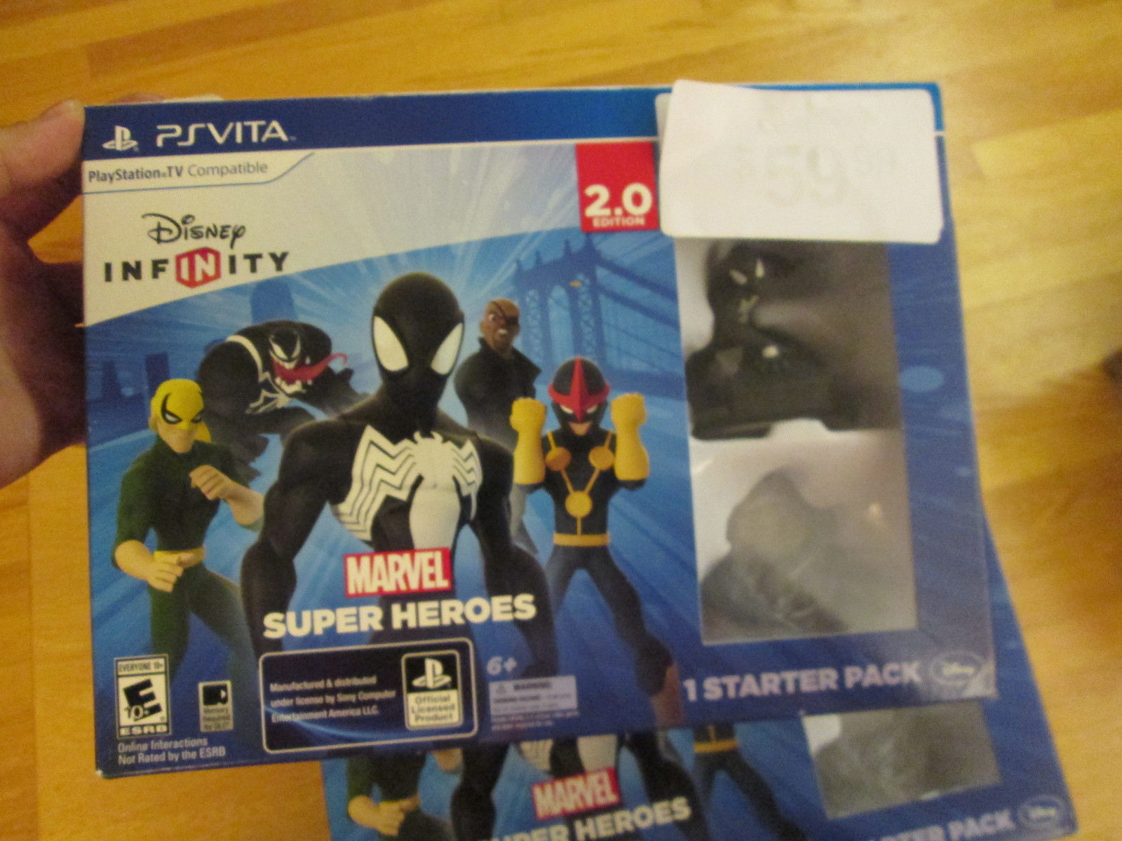 Disney Infinity 2.0 Starter Pack Marvel Super Heroes PS VITA BLACK SUIT Portal