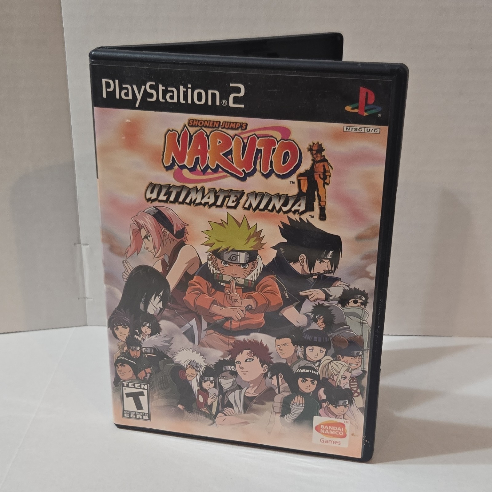 BANDAI NAMCO Games Naruto: Ultimate Ninja Fighting Action PS2 T-Teen 2006 Manual
