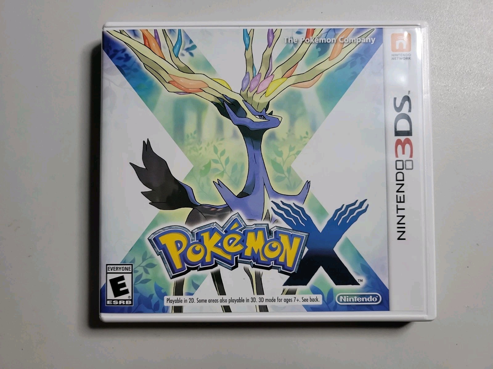 Pokemon X (Nintendo 3DS) Authentic Complete *Tested&Works* Very Good Condition