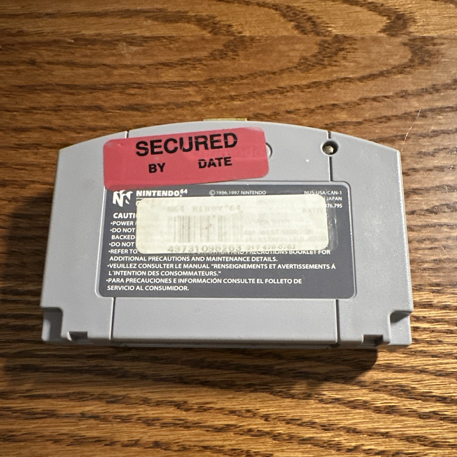 Nintendo Kirby 64: The Crystal Shards N64 NTSC-U/C E Kirby Series