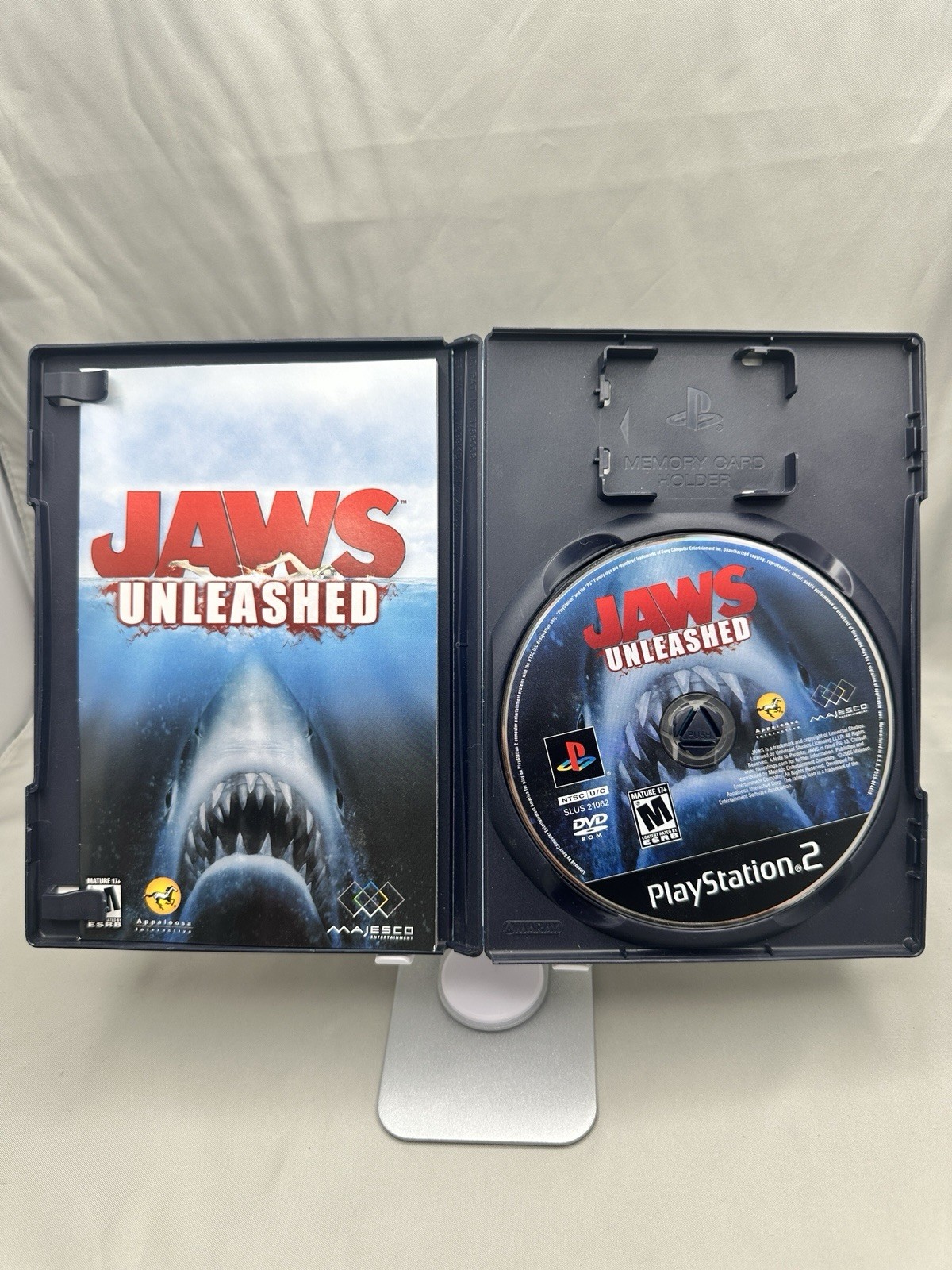 PS2 Jaws Unleashed Complete CIB Tested And Working! See Pics For Details!