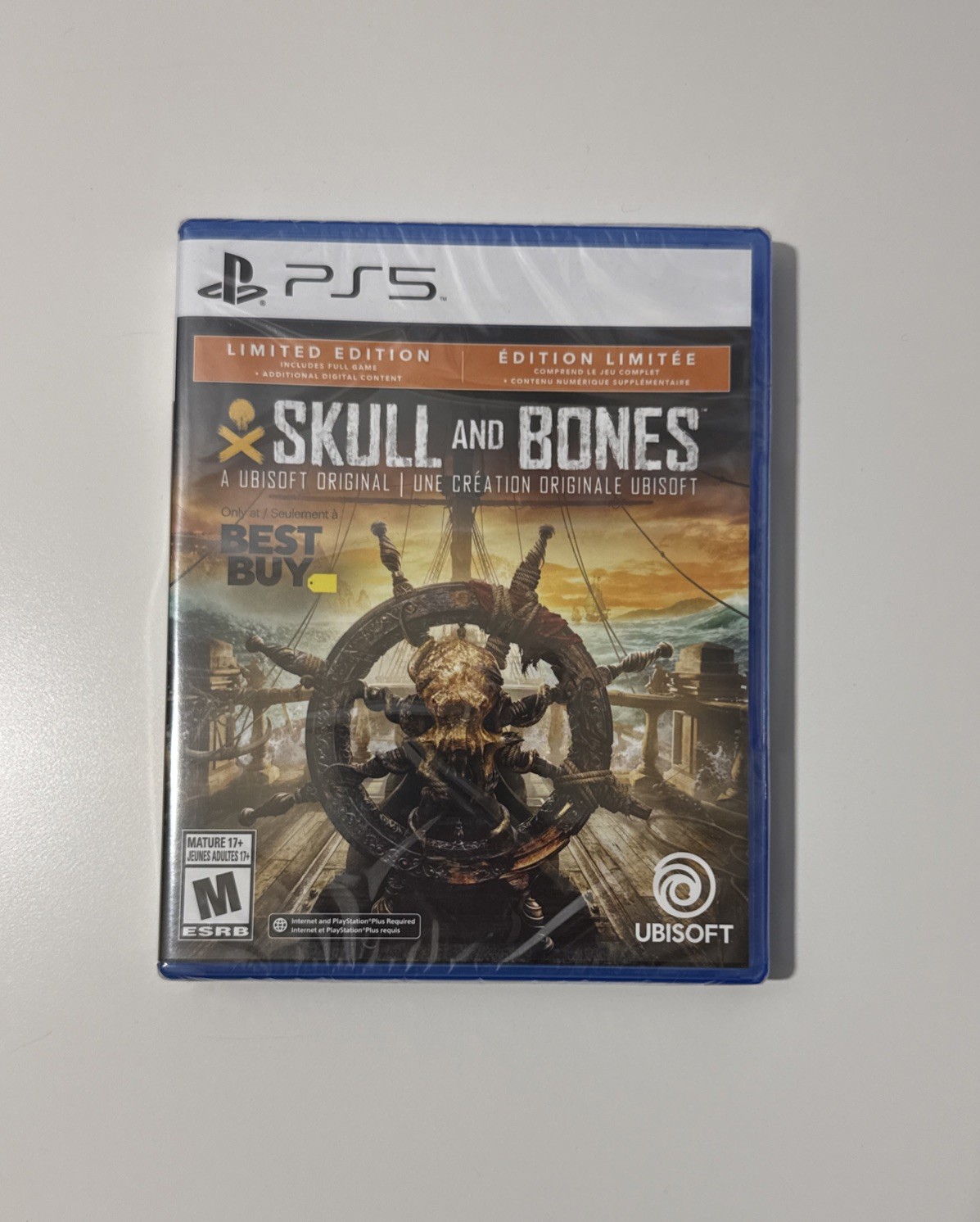 Skull and Bones Limited Edition (Sony PlayStation 5) PS5 *disc loose in case*