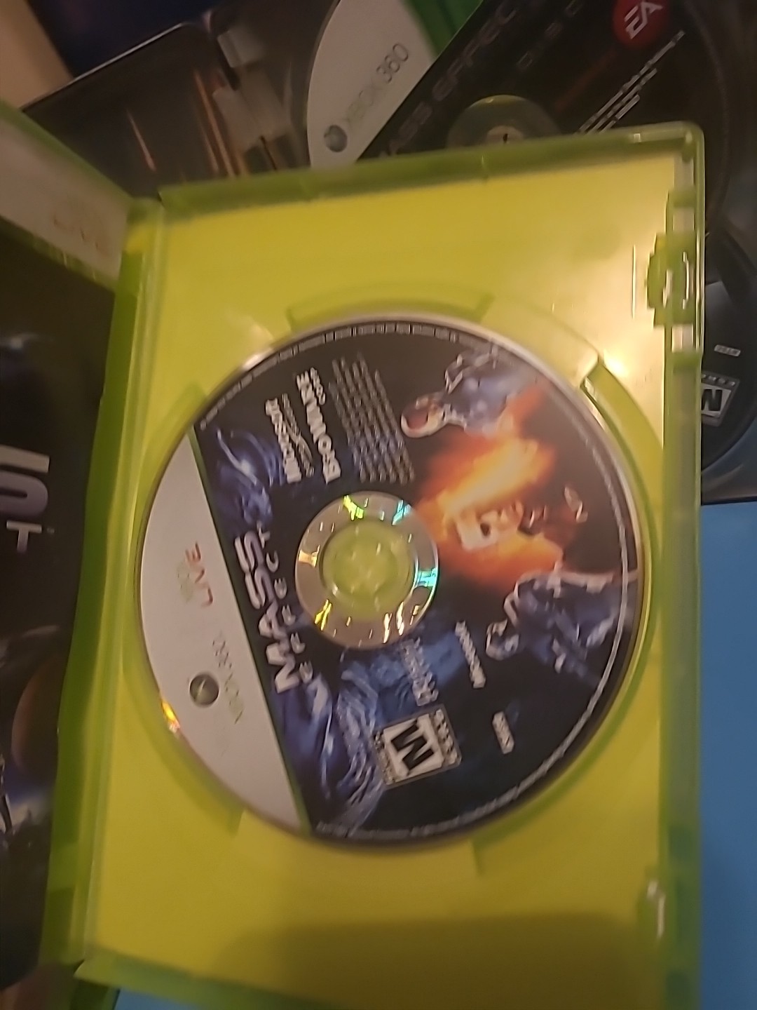 Microsoft Xbox 360 Mass Effect Series 1 Through 3
