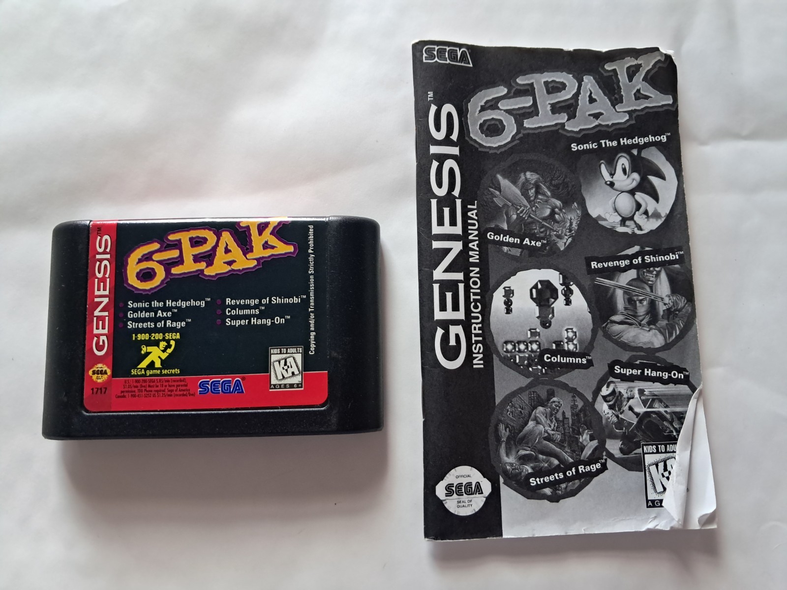Sega 6-Pak for Sega Genesis