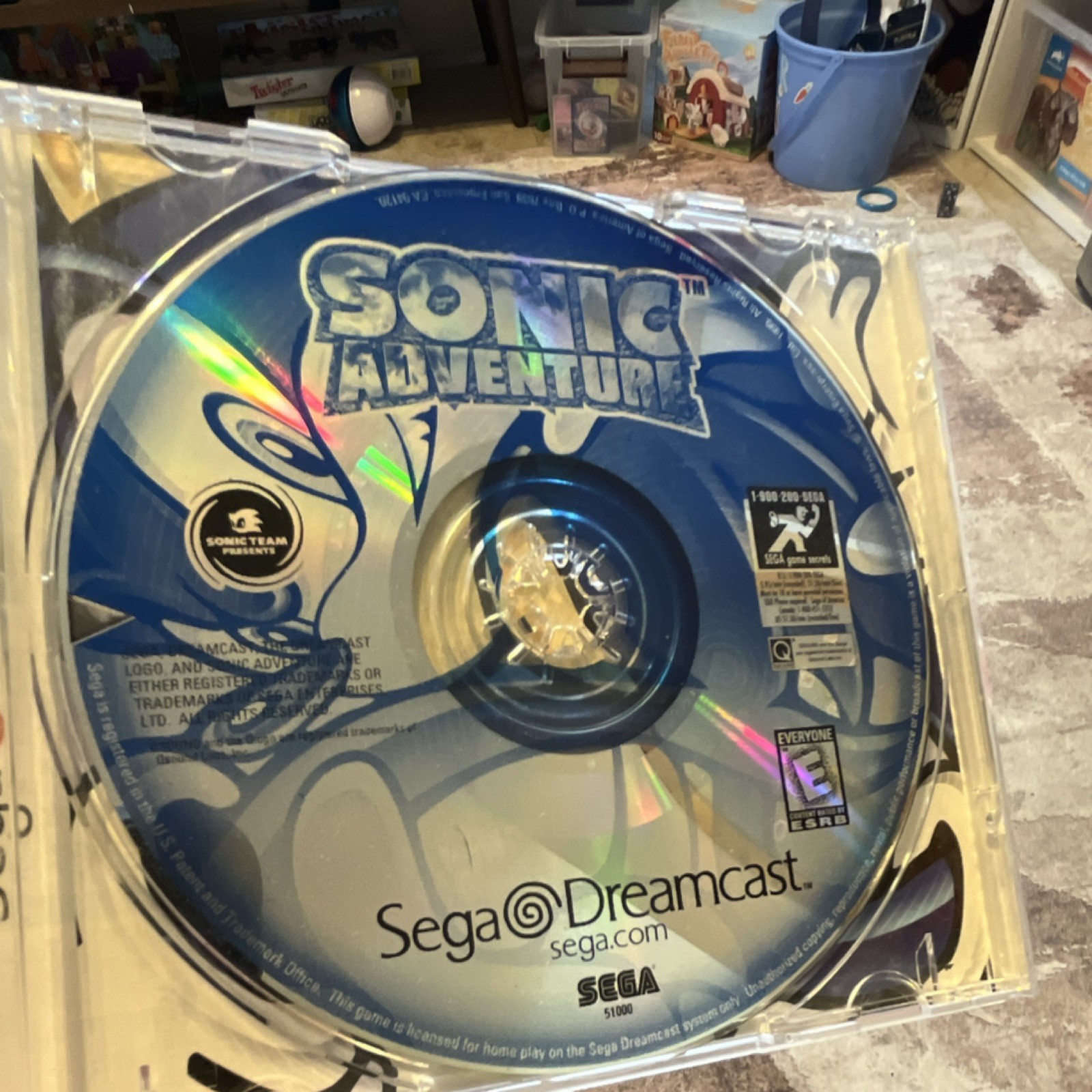 SEGA Sonic Adventure Sega Dreamcast Action 3D Platformer Multiplayer NTSC-U/C