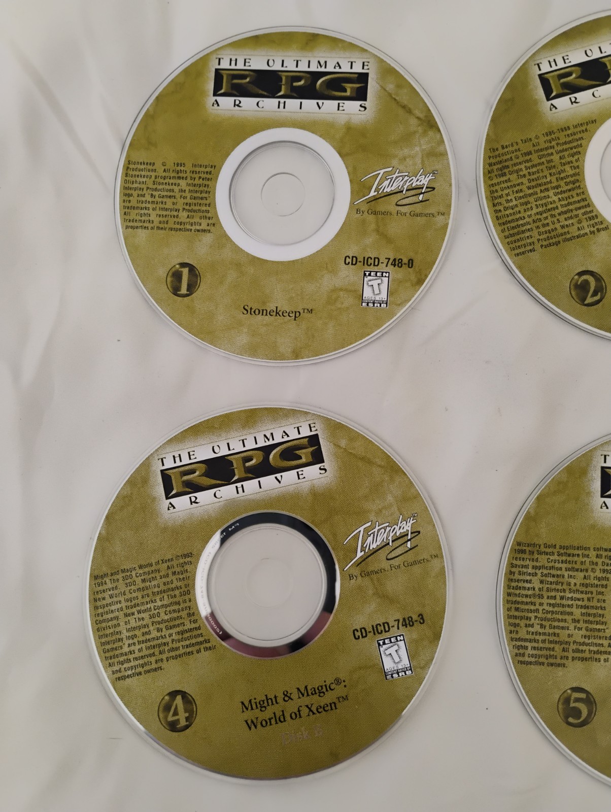 The Ultimate RPG Archives for PC – 12 Role Playing Games – Rated T 13+- Complete
