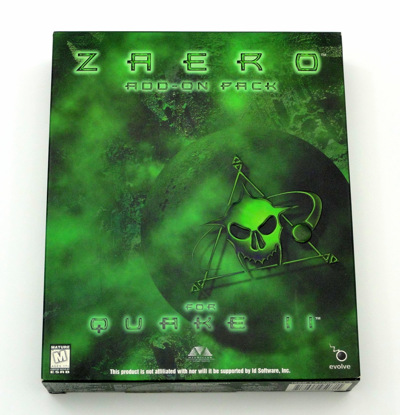 ZAERO Add-On Pack For Quake II PC Big Box (Rare Vintage Game)