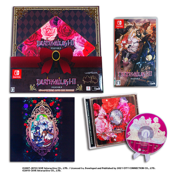New Nintendo Switch Deathsmiles I & II LOVE MAX EDITION Soundtrack CD Box Japan