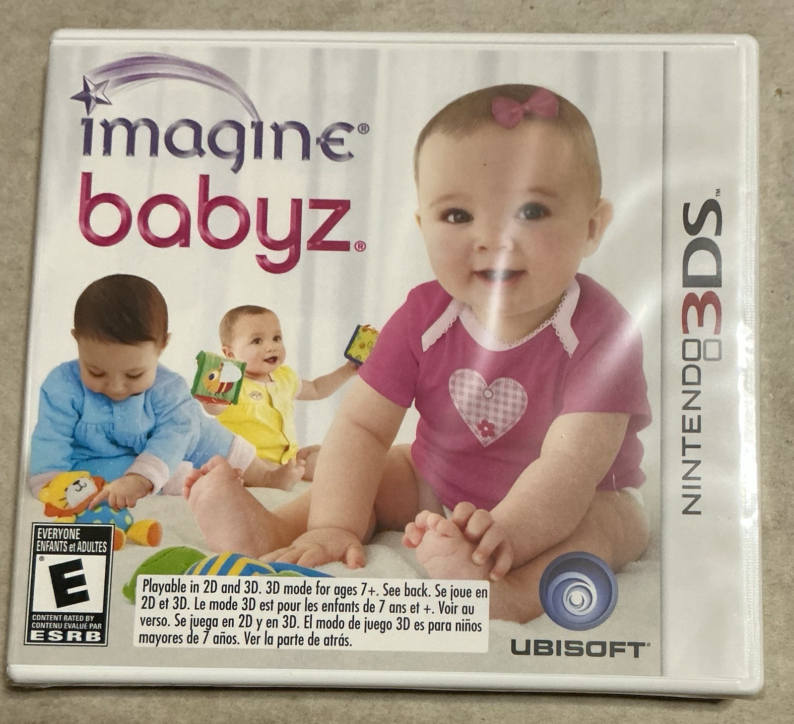 Nintendo 3DS Imagine Babyz Game New Factory Sealed Free Shipping