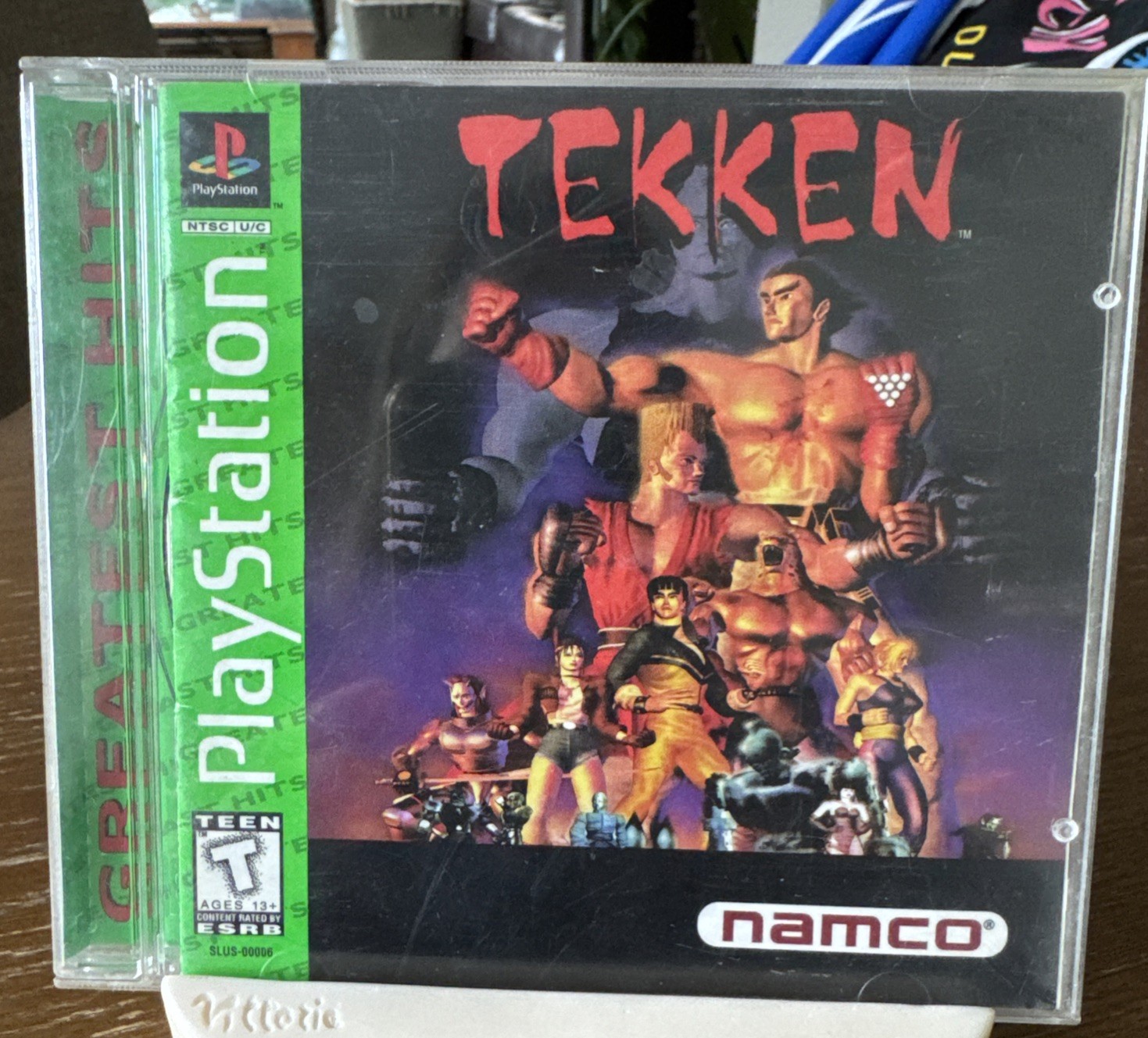 Sony PlayStation 1 / Tekken / 1995 / Original Jewel Case & Manual /Greatest Hits