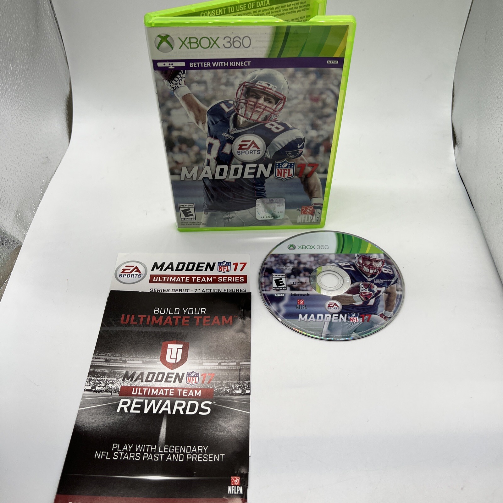 Madden NFL 17 (Microsoft Xbox 360, 2016) CIB with inserts, Ships Free!