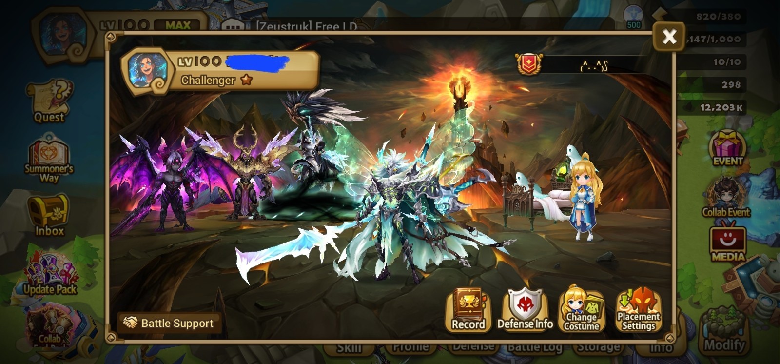 Summoners War Global 5LD5: 🔥** YINYANG DEMONS** / C2/P1/P2