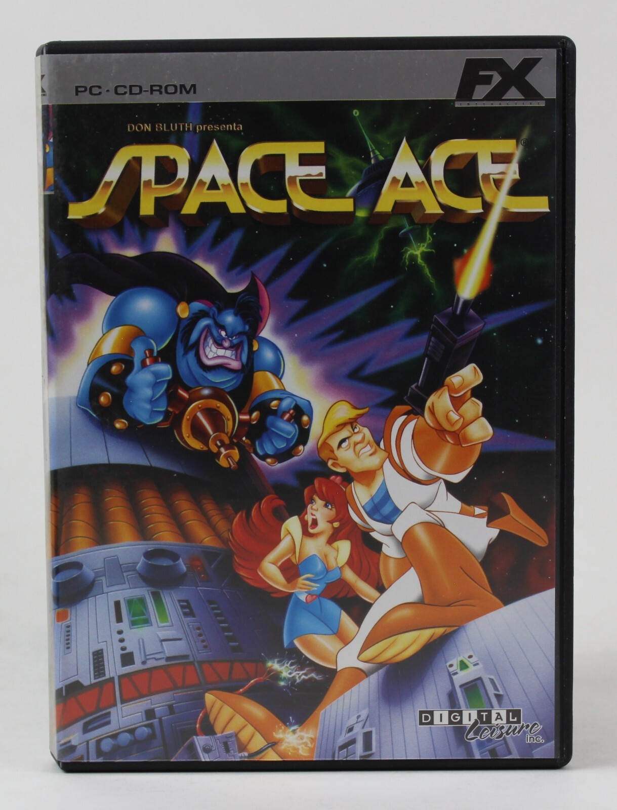 2001 SPACE ACE Video Game Spain Release Translated & Dubbed Don Bluth READ
