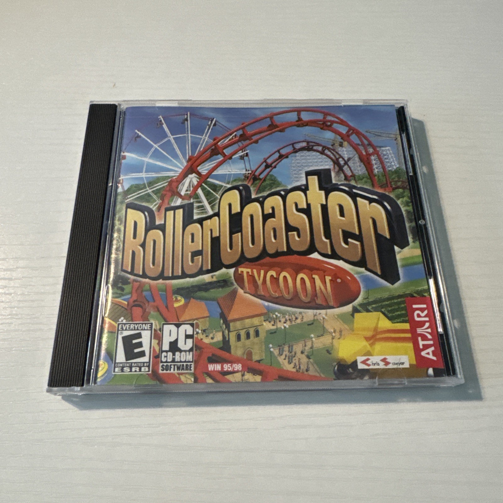 RollerCoaster Tycoon PC edition + manual