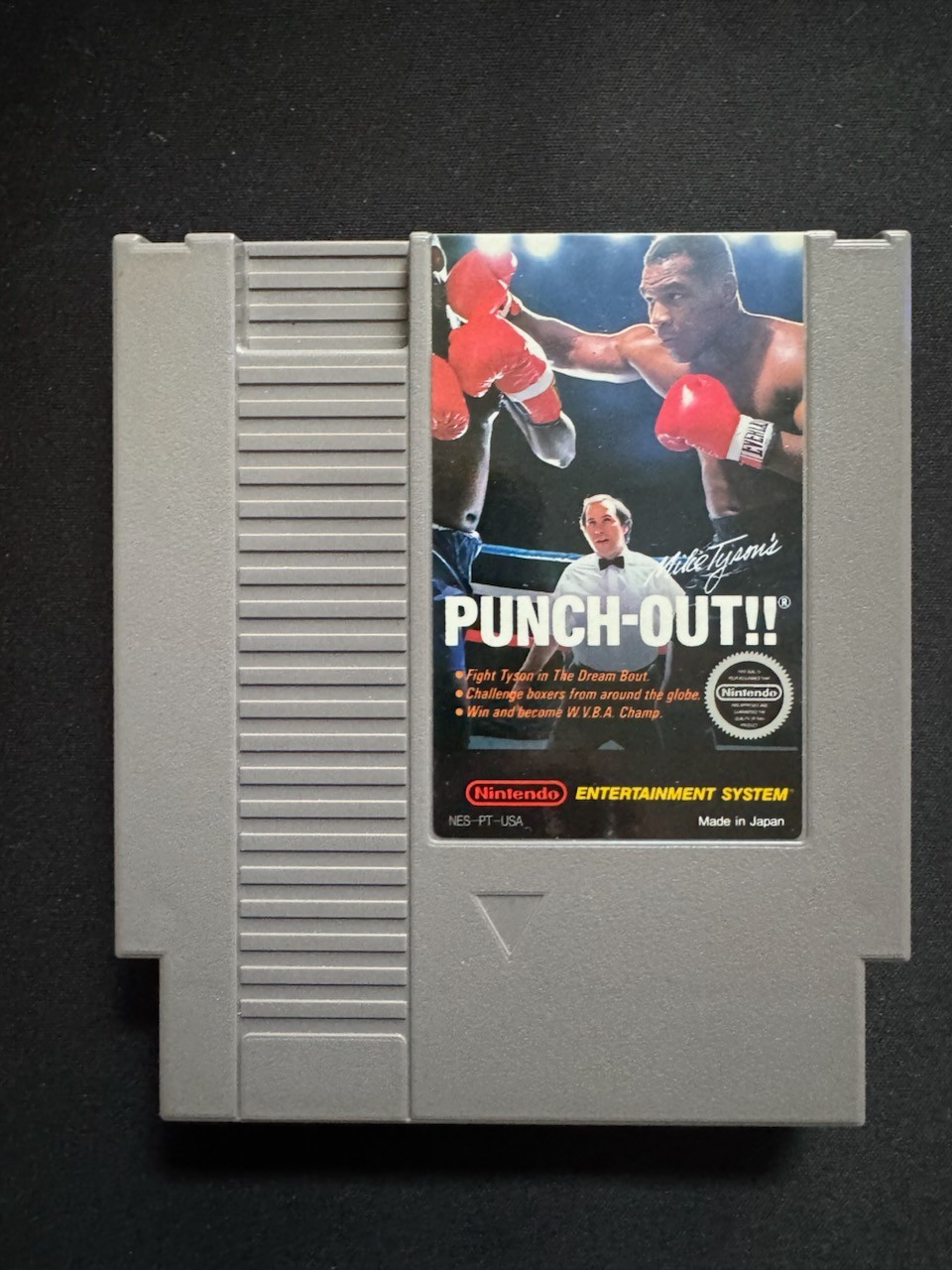 Mike Tyson’s Punch-Out!! – NES (Cartridge Only) – Tested and Working 3-Screw