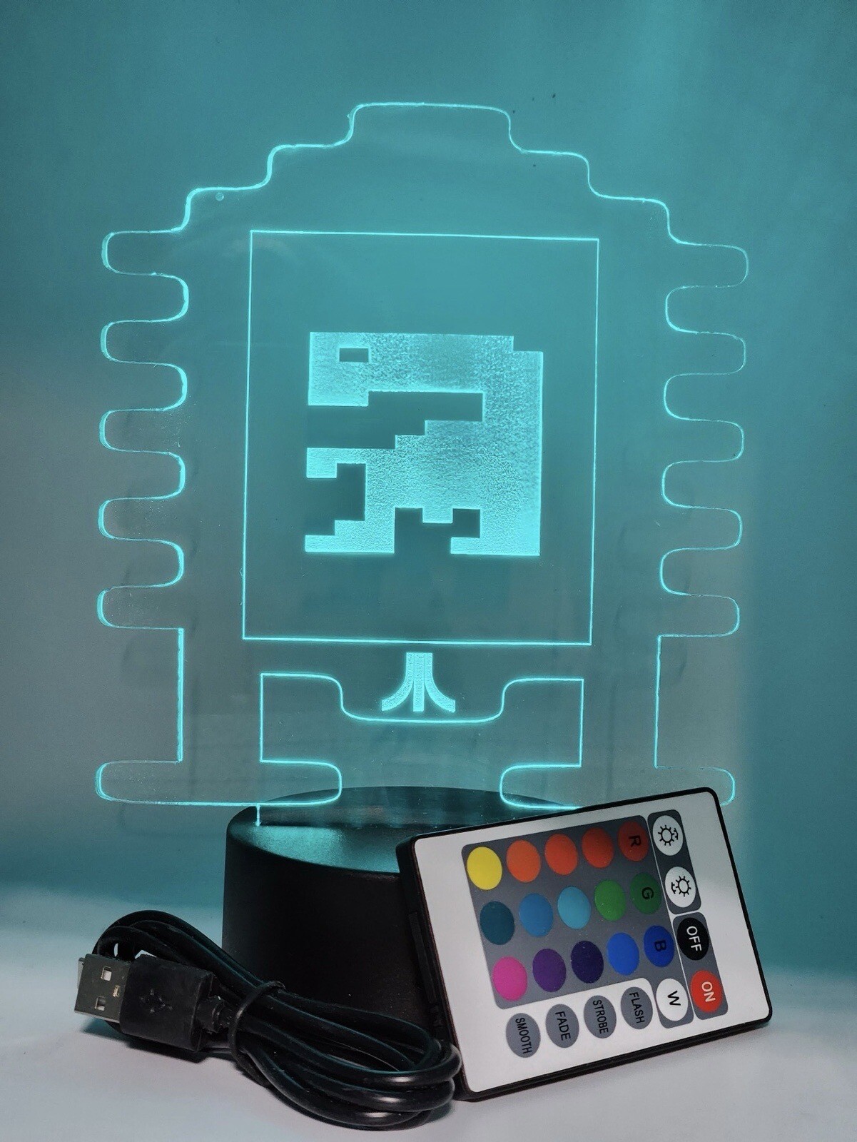 E.T. The Extra-Terrestrial (show it off) 3D LED Light for the ATARI 2600 game