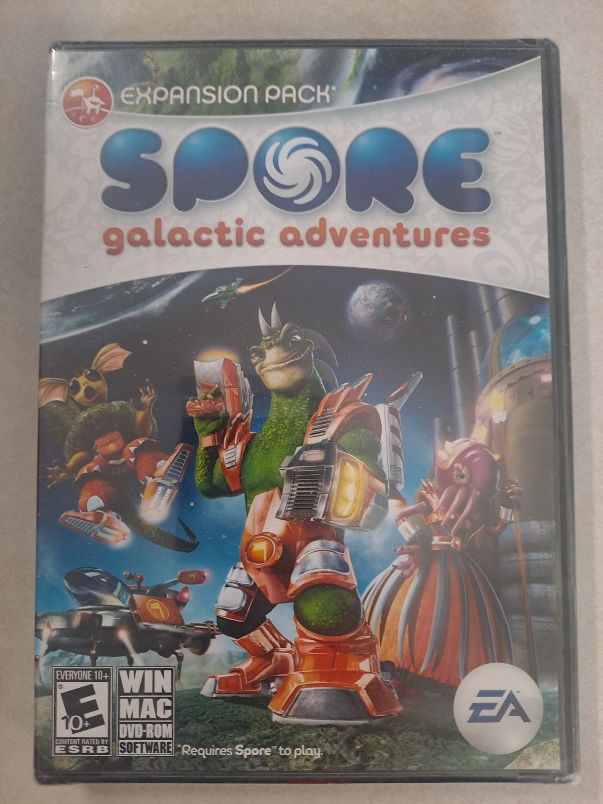 Spore: Galactic Adventures (Windows PC / Mac DVD-ROM) Brand New Factory Sealed