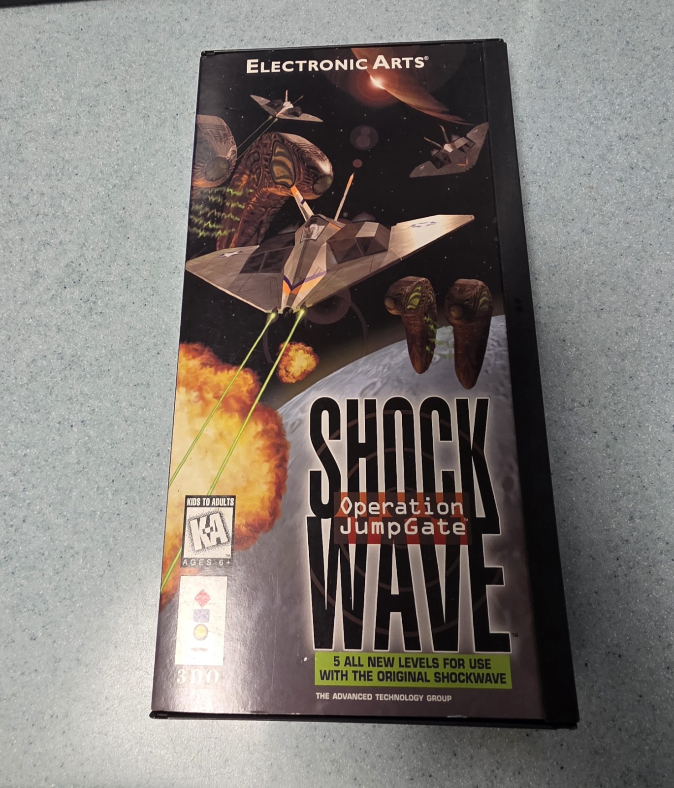 ShockWave: Operation JumpGate (3DO, 1994) Box And Manuel Only