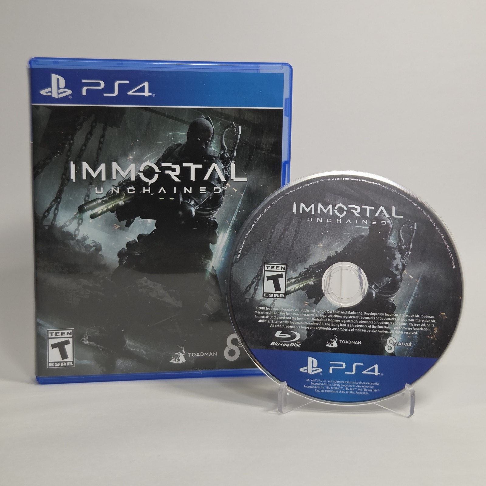 Immortal: Unchained (Sony PlayStation 4 PS4, 2018) No Manual – Tested