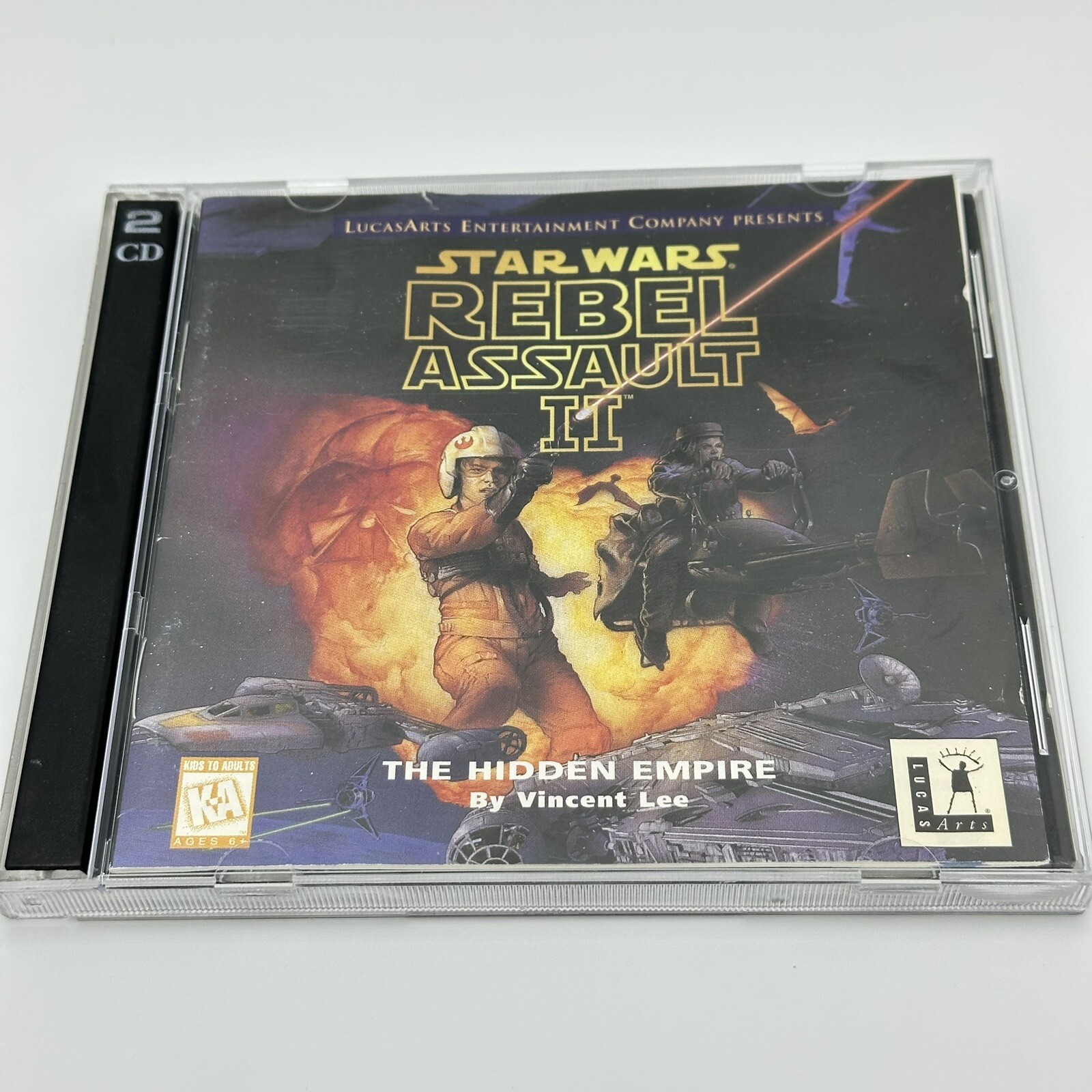 Star Wars Rebel Assault II The Hidden Empire 1995 PC Game CD ROM