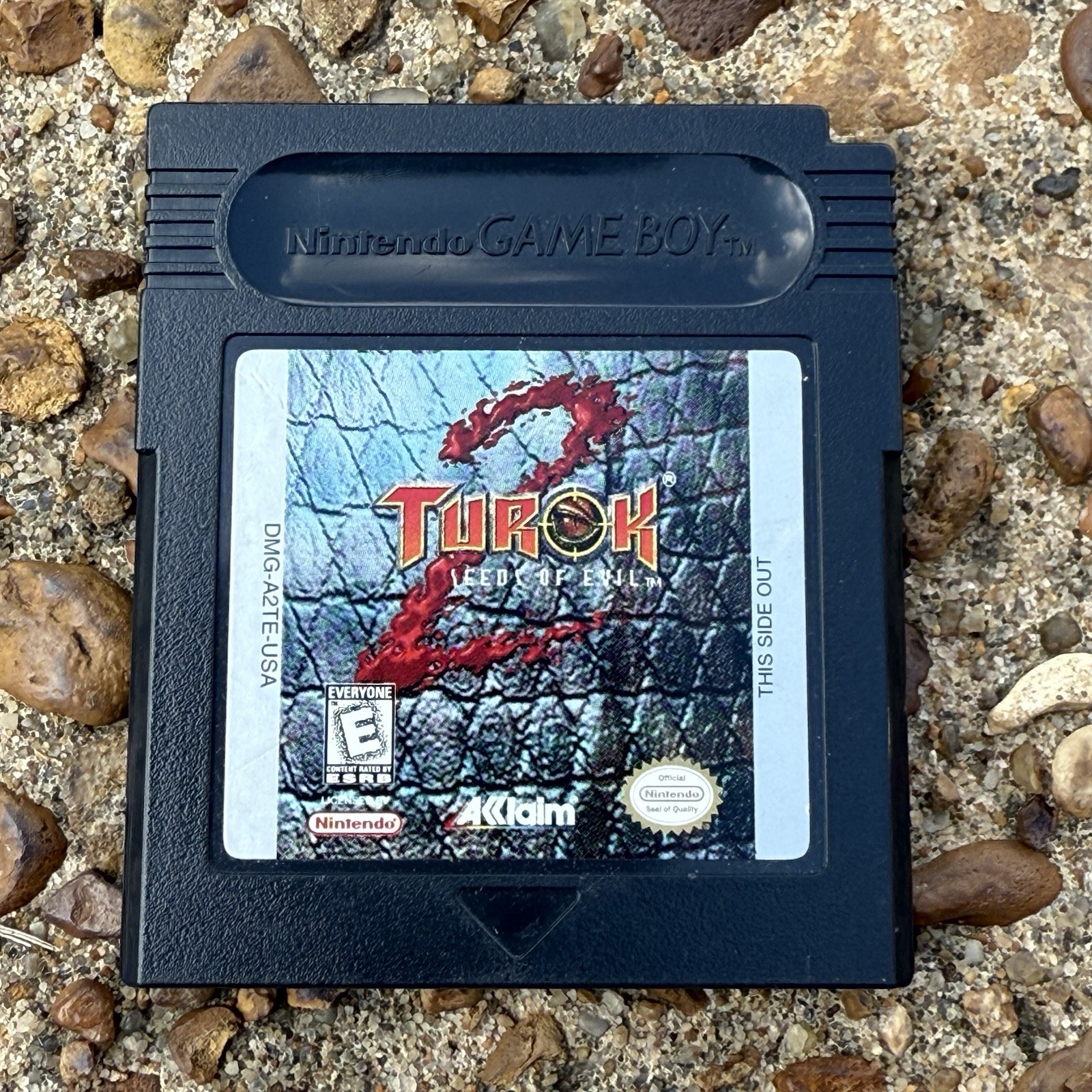 Turok 2 Seeds of Evil Nintendo Game Boy Color Authentic Working Game Cartridge