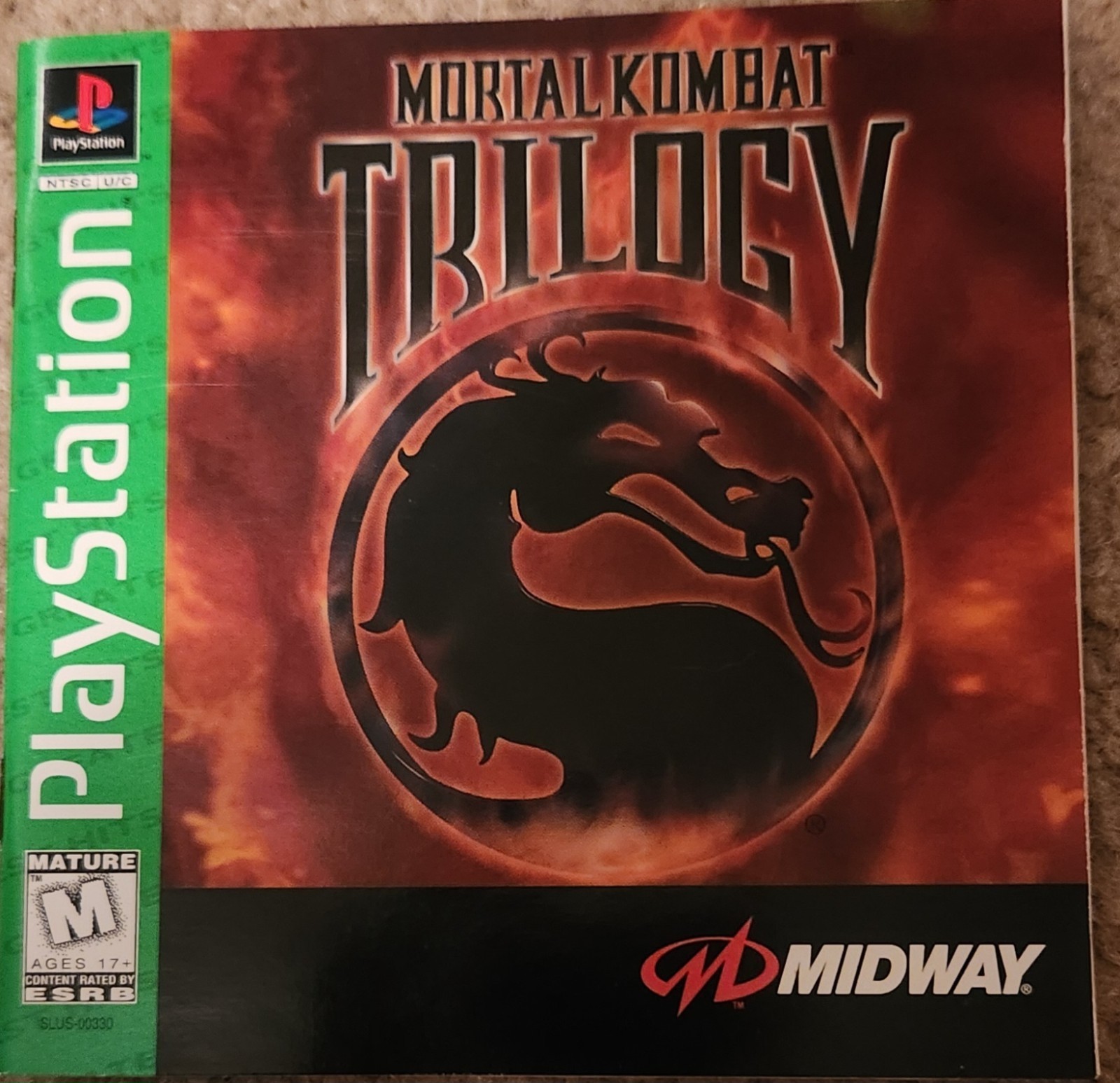Mortal Kombat Trilogy PS1 CIB + Mortal Kombat Deadly Alliance PS2 CIB!!