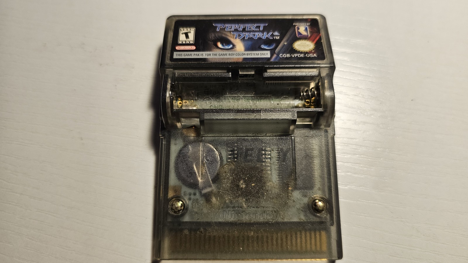 Perfect Dark (Nintendo GameBoy Color, 2000) Cartridge Only No Battery Cover