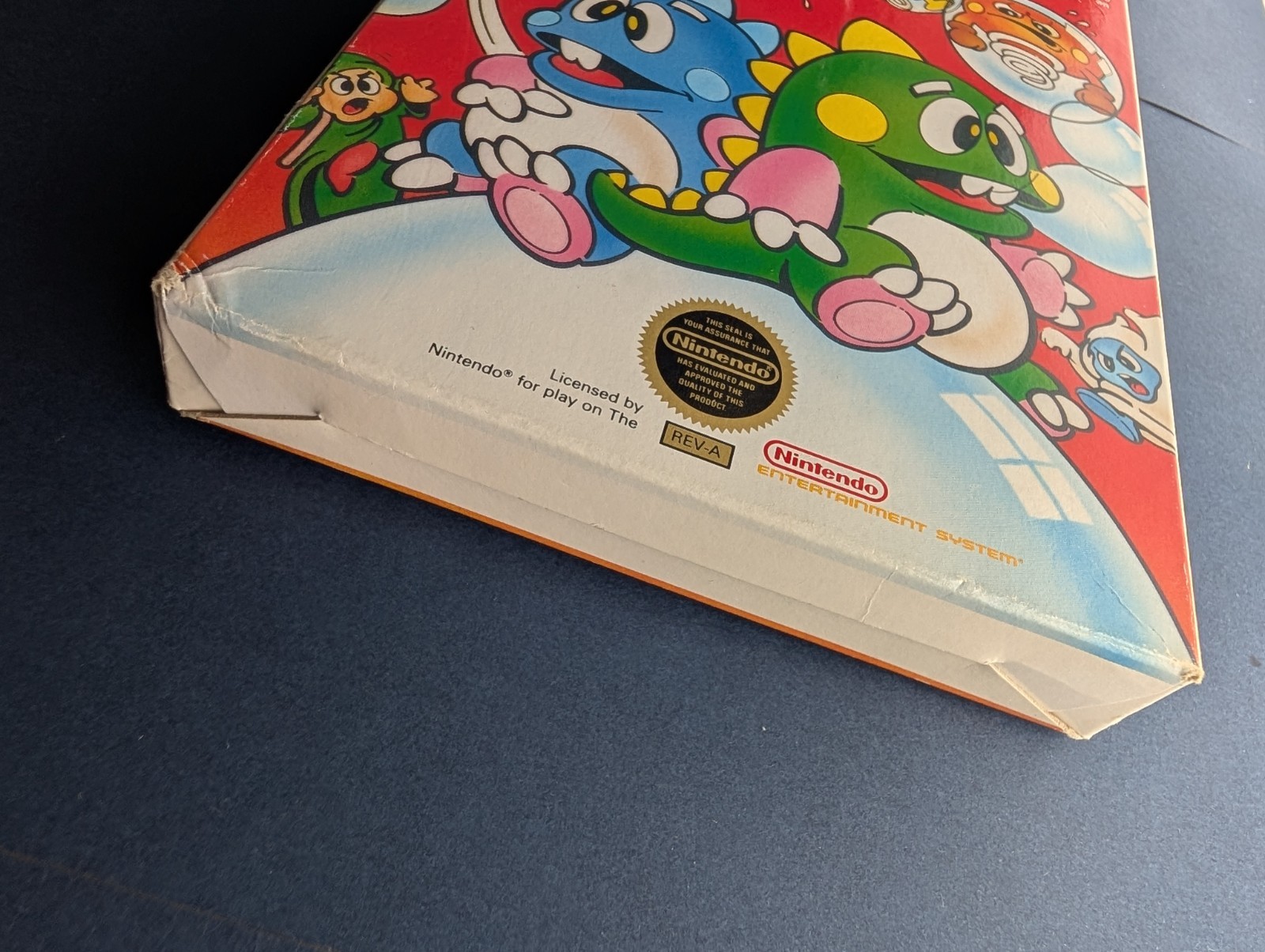 NES Bubble Bobble: Nintendo Complete In Box CIB – TESTED