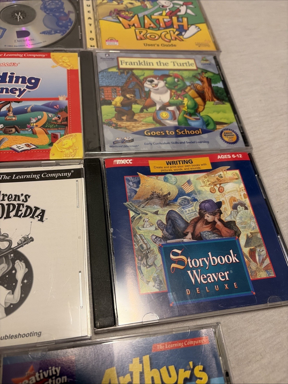 PC Computer Mixed Game Lot Of 19 Children’s Kids Educational Learning – Misc