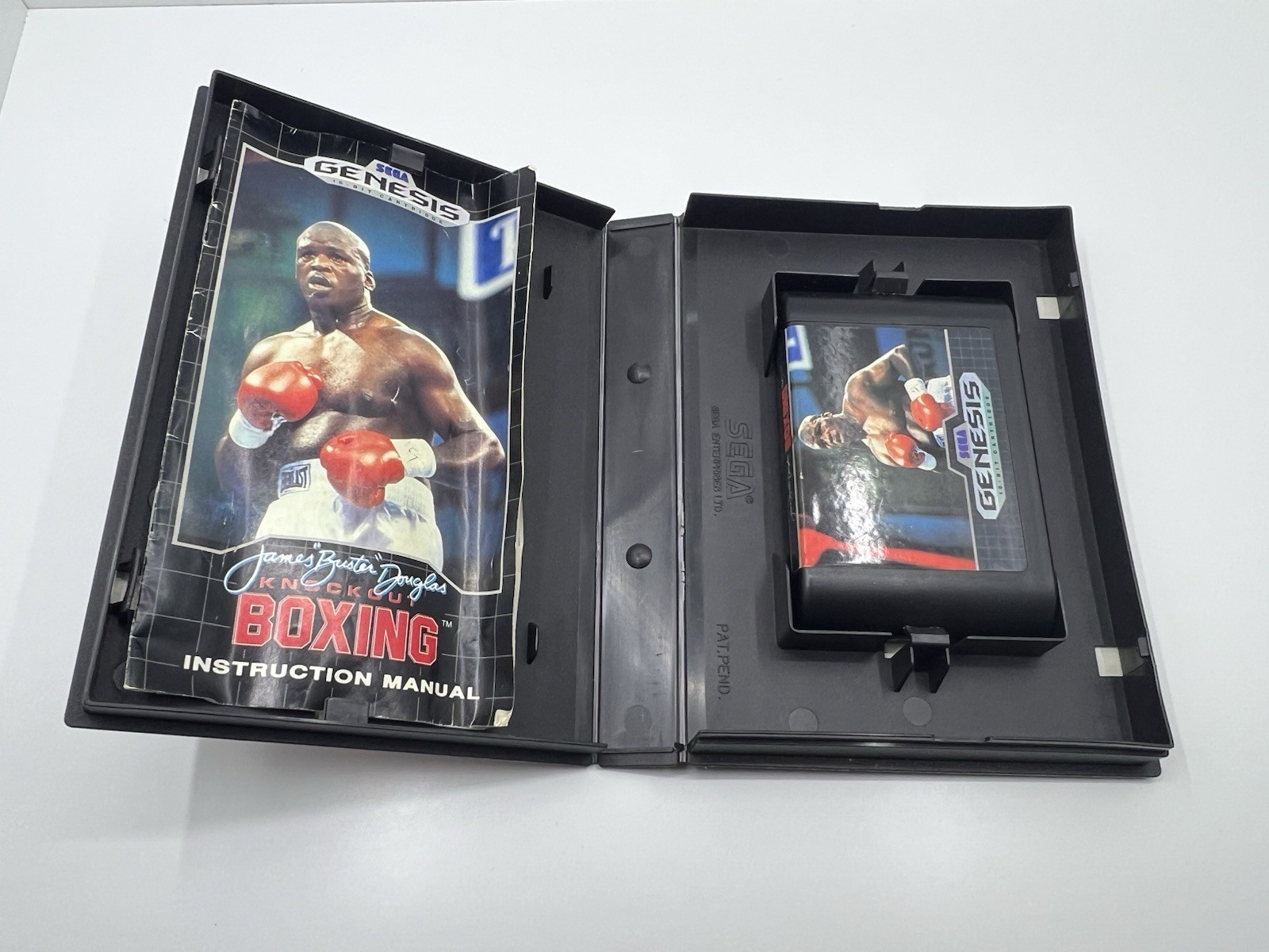 James “Buster” Douglas Knockout Boxing Sega Genesis Complete With Manual TESTED