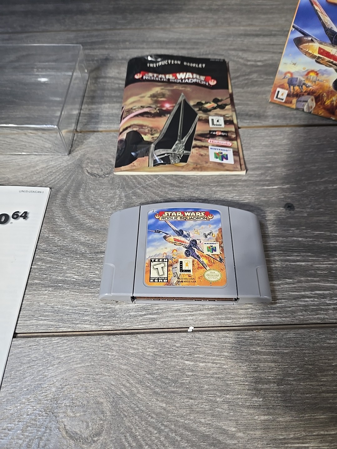 Star Wars: Rogue Squadron (64, 1998) CIB 🌟 [GREAT BOX] – Complete In Box