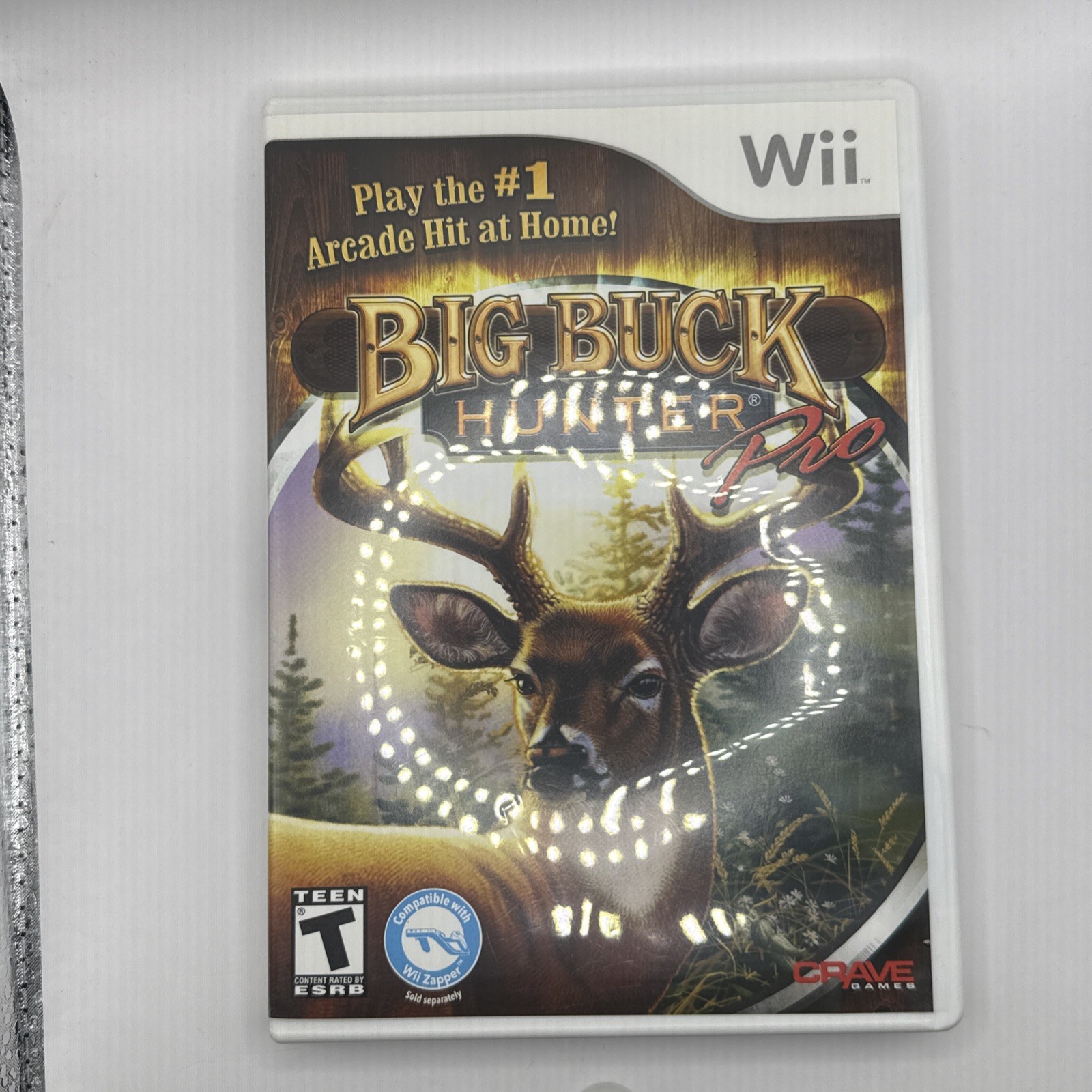 Big Buck Hunter Pro (Nintendo Wii, 2010) Complete | CIB | Tested