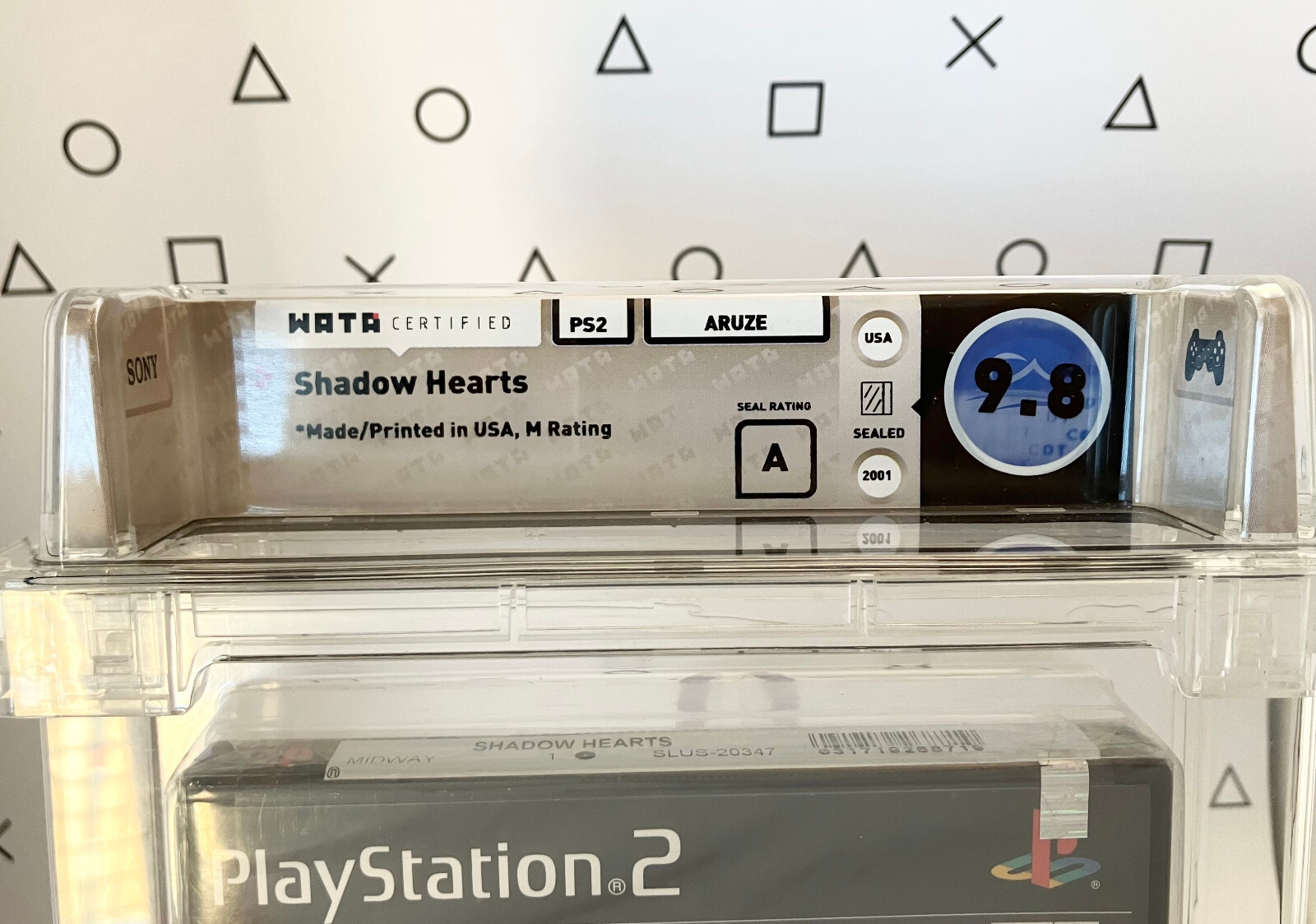 Shadow Hearts Sealed – PS2 – WATA 9.8, A – Grail PS2 Game