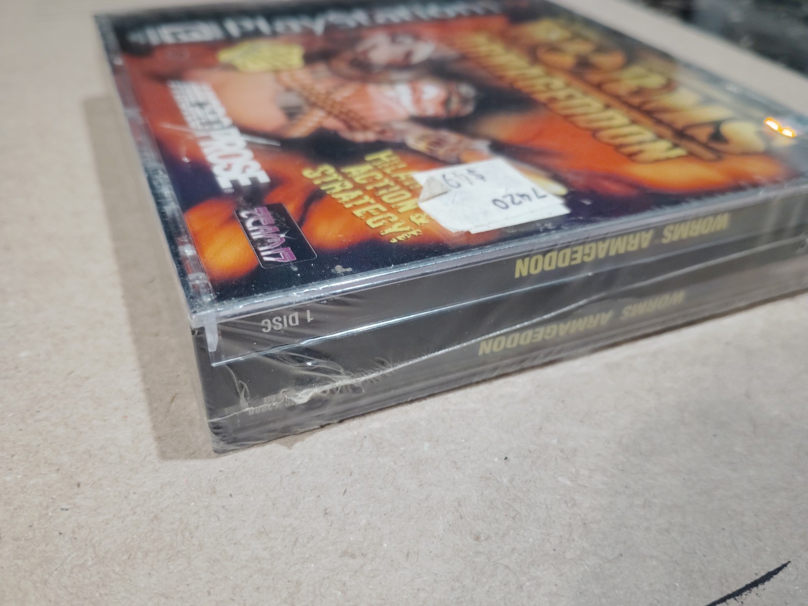 Worms: Armageddon (Sony PlayStation 1, 1999) PS1 – Brand New Sealed * Read