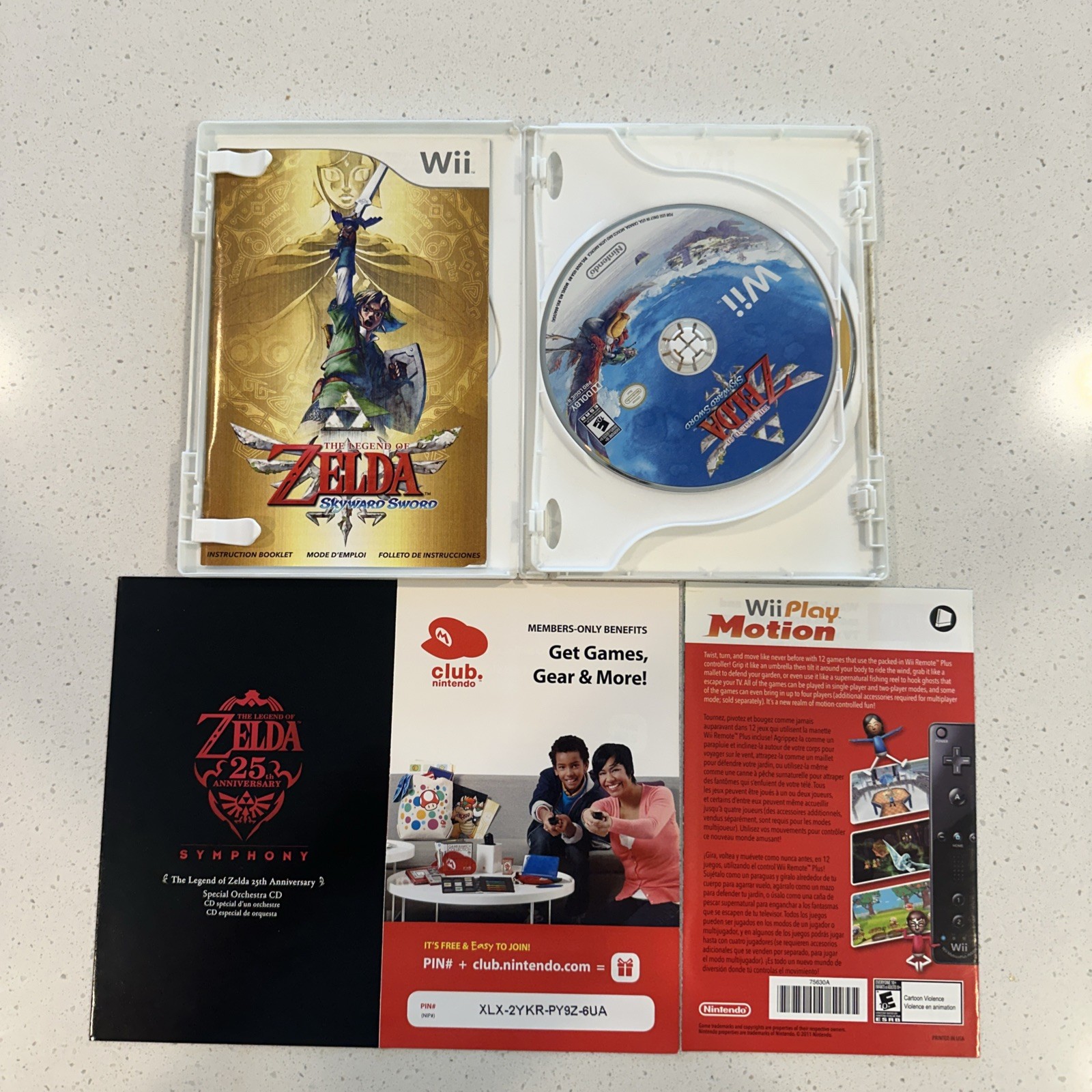 The Legend of Zelda: Skyward Sword (Wii)- 2-Disc Special Edition with Soundtrack