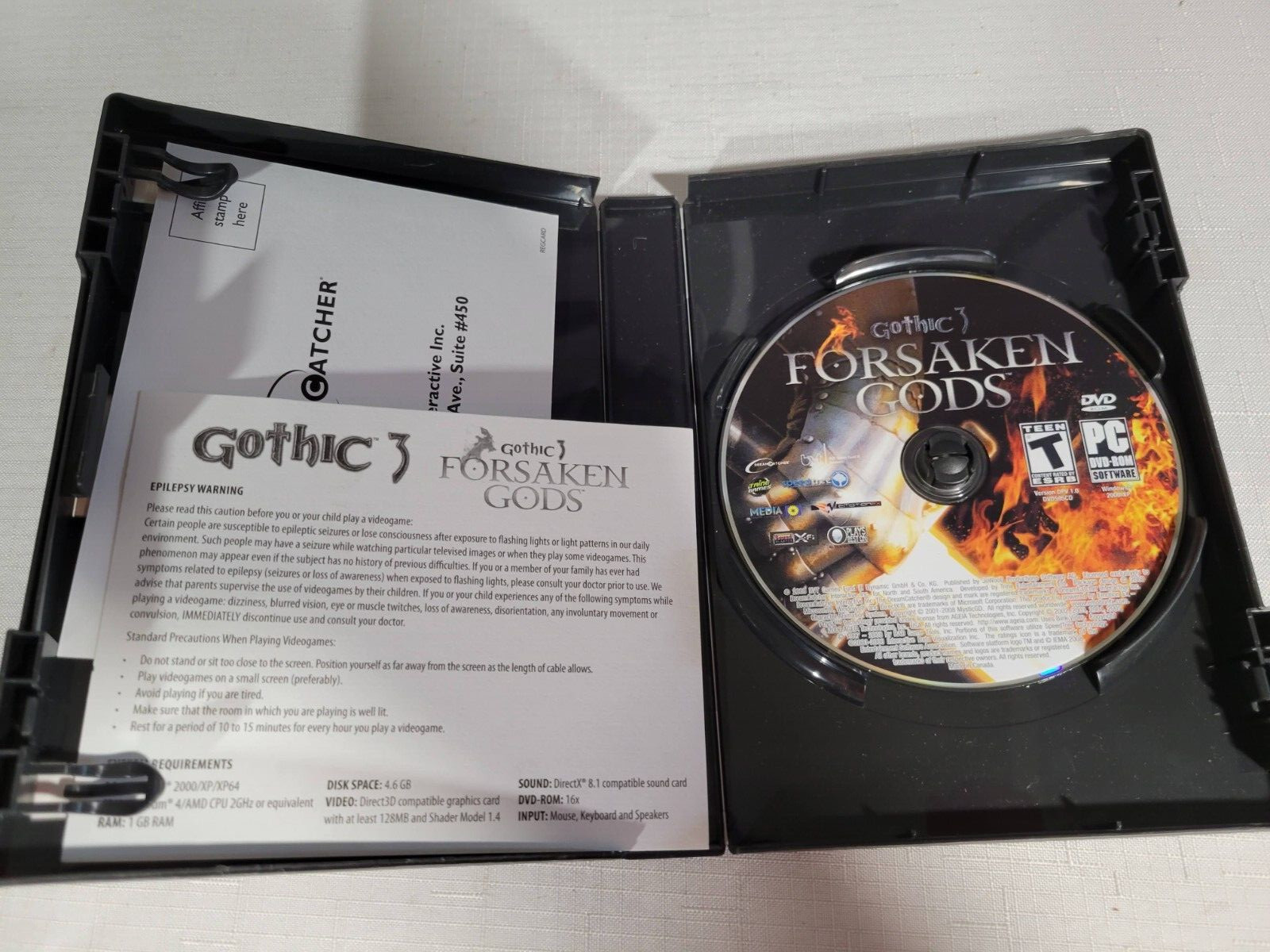 Gothic 3 FORSAKEN GODS Arcania Tale Prequel (Stand Alone Expansion PC Game)